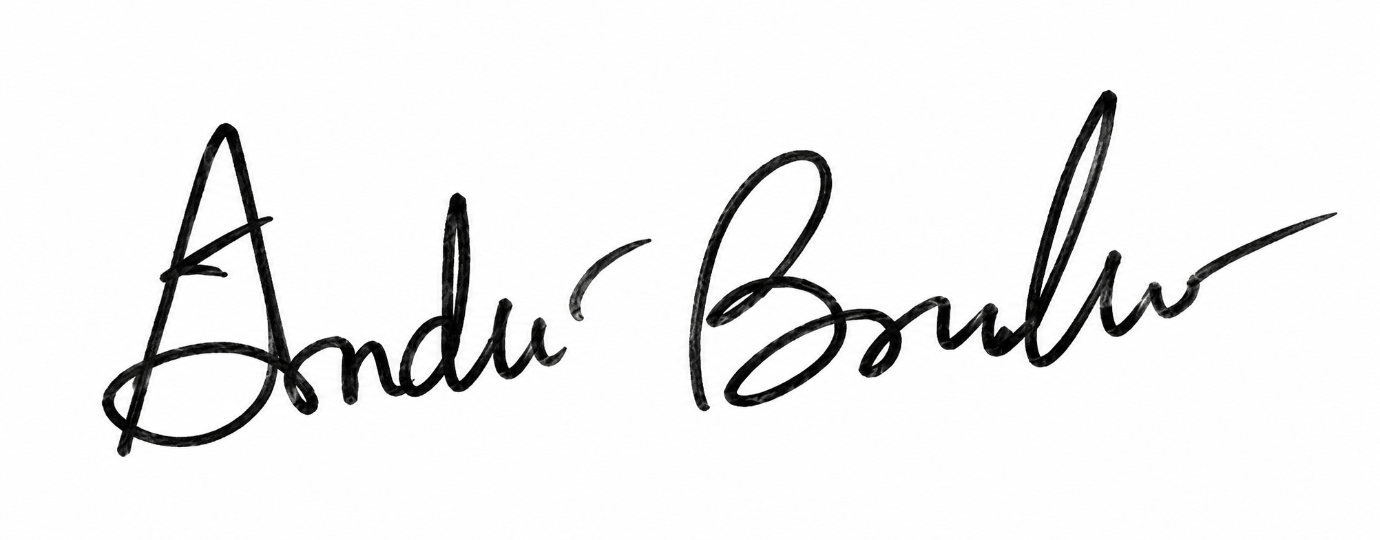 Andre Brandao signature