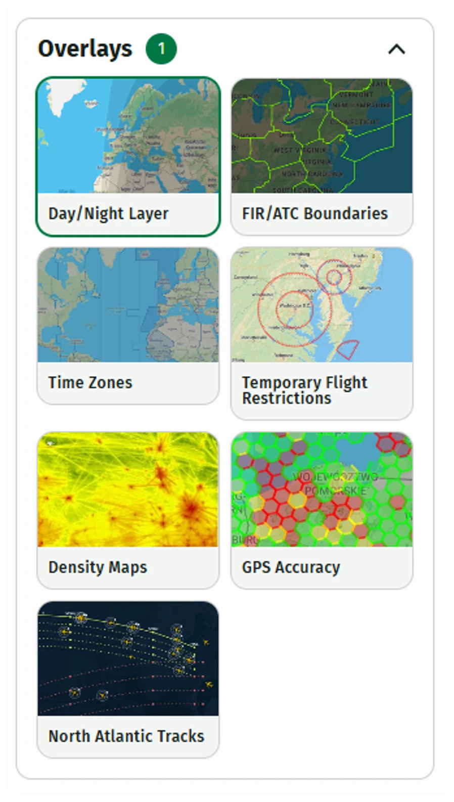 AirportWatch weather overlays interface.