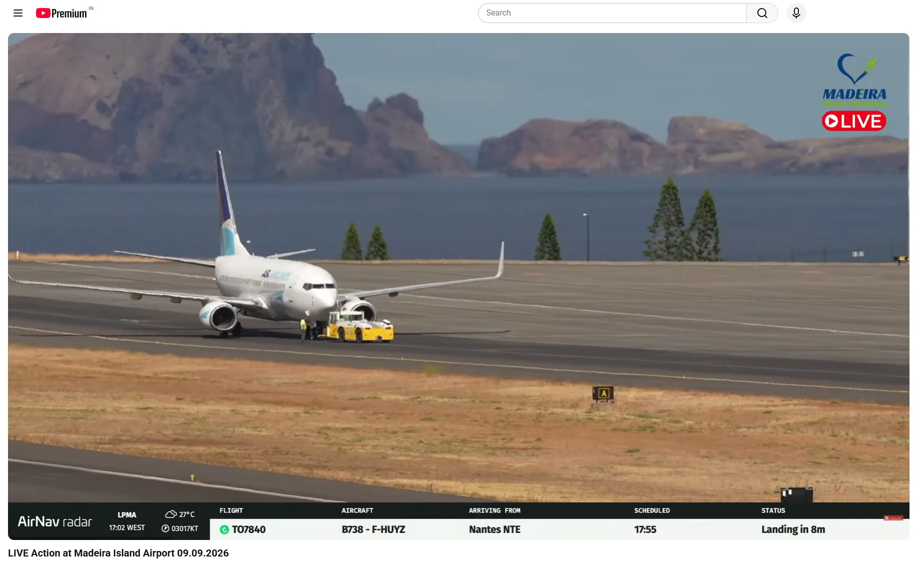 Livestream Widget Builder shown on a laptop screen.