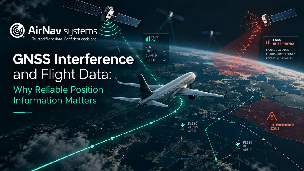 	GPS interference in aviation: jamming and spoofing affecting aircraft position data